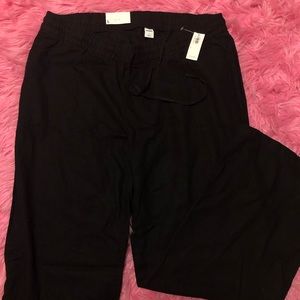 OLD NAVY Black Wide Leg Pants